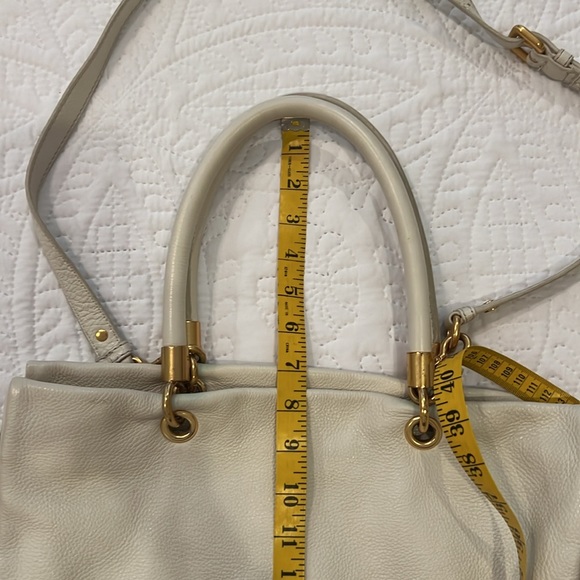 Marc By Marc Jacobs White/Bone Leather Tote - Picture 10 of 11